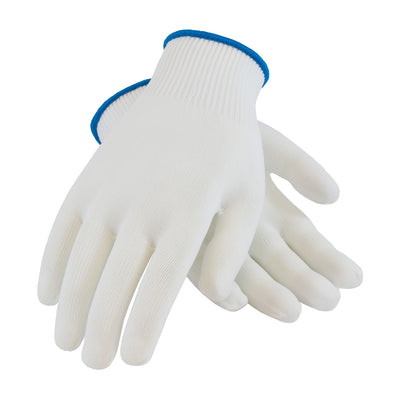 CleanTeam Light Weight Seamless Knit Nylon Clean Environment Glove - 13 Gauge - White - 1/DZ - 40-730