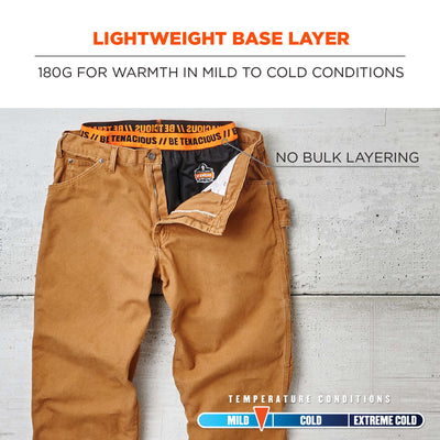 Ergodyne N-Ferno 6481 Lightweight Base Layer Pants - 180g