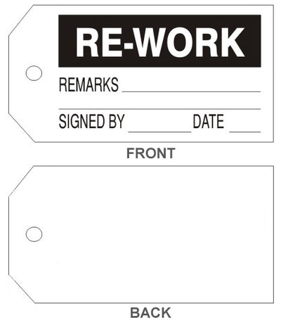 RE-WORK WHT/BLK HEADER REMARKS ___ SIGNED BY___ DATE ___