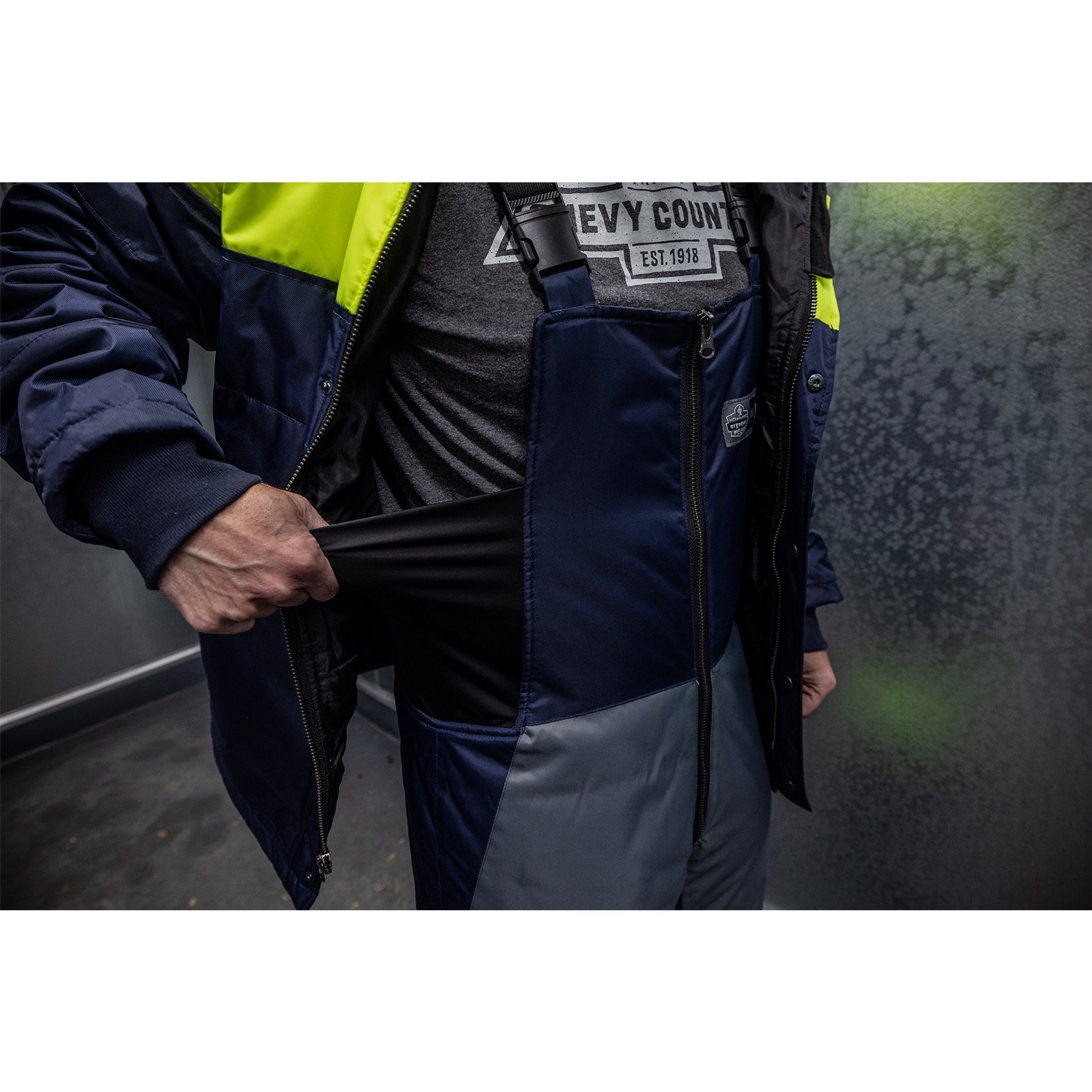 Ergodyne N-Ferno Insulated Cooler Bib Overalls - 6477