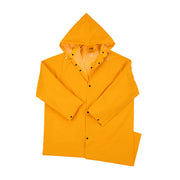 Base35 Rainwear 48" PVC Raincoat - 0.35 mm - Yellow - 1/EA - 4148