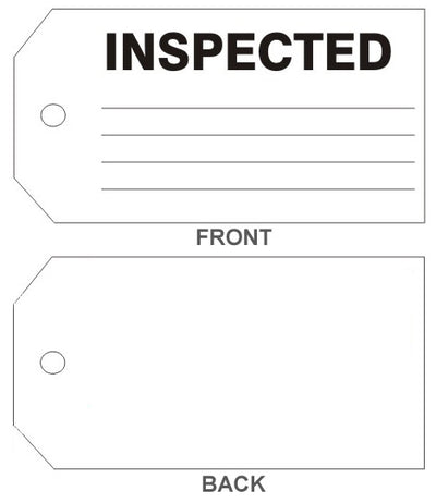 INSPECTED TAGS
