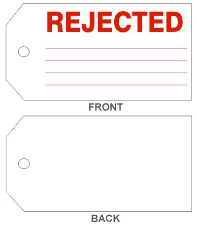 REJECTED TAGS