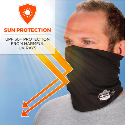 Ergodyne Chill-Its 6489 2-Layer Cooling Multi-Band - Performance Knit - Black