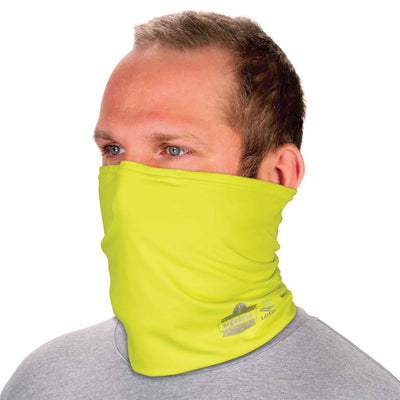 Ergodyne Chill-Its 6489 2-Layer Cooling Multi-Band - Performance Knit - Hi-Vis Lime