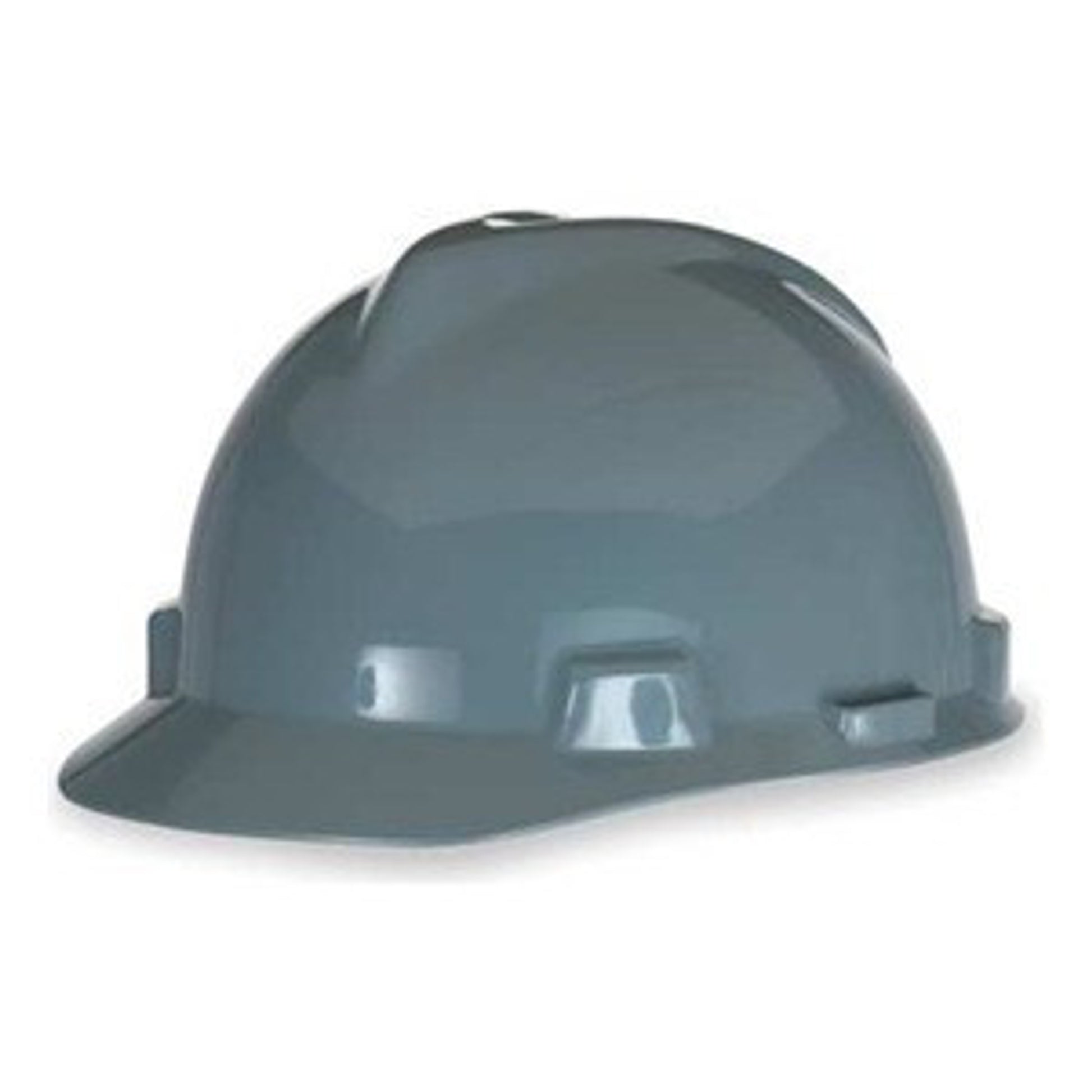 MSA V-Gard Gray Ratchet Hard Hat - 475364