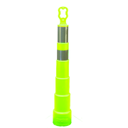 Cortina - 42" Grip-N-Go Channelizer Lime Cone - 03-750-64HLG - 1/EA
