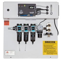 Air Systems Panel Mounted 30 CFM Grade D Air Filtration Carbon Monoxide 2 Outlets Intrinsically Safe BB30COPMIS
