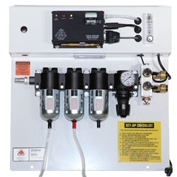 Air Systems Panel Mounted 60 CFM Grade D Air Filtration Carbon Monoxide & Oxygen 4 Outlets BB60-CO2PM