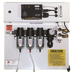 Air Systems Panel Mounted 75 CFM Grade D Air Filtration Carbon Monoxide 4 Outlets BB75-COPM