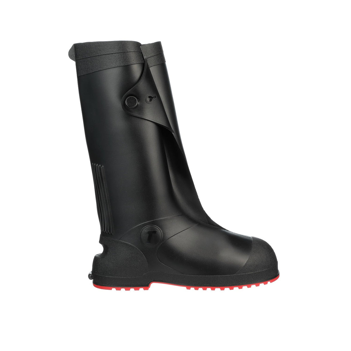 Tingley Workbrutes G2 17 in Black/Red PVC Cleated Overshoe - 45851 - Pair