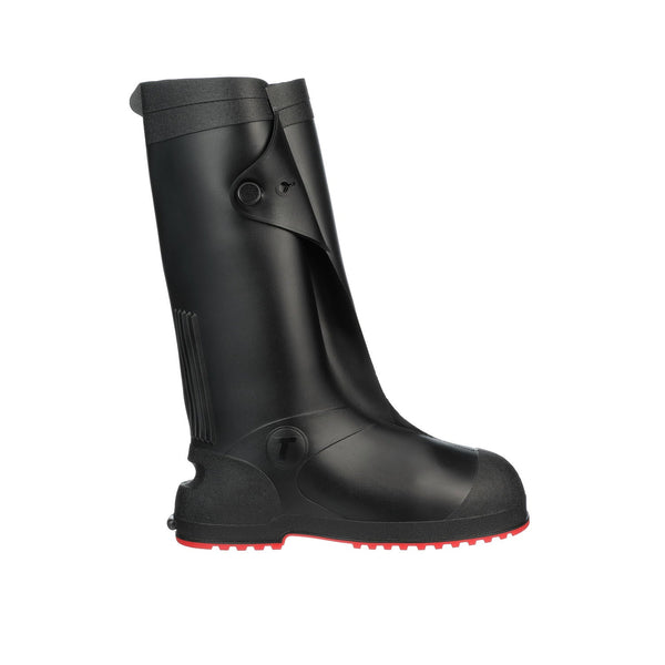 Tingley Workbrutes G2 17 in Black/Red PVC Cleated Overshoe - 45851 - Pair