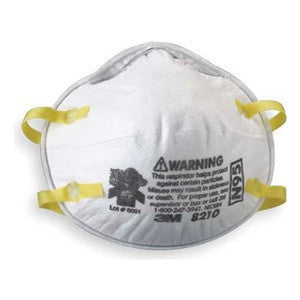 3M 8210 N95 Particulate Dust Mask (20 Masks)