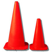 Orange Safety Cone 28" W Series - 440-JAC3004158