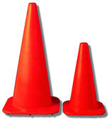 Orange Safety Cone 28" W Series - 440-JAC3004158