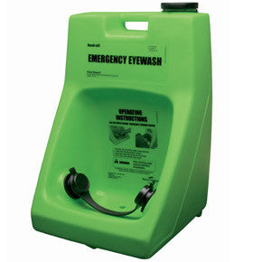 Honeywell Fendall Porta Stream I Portable Eye Wash Station with 70 ounce Saline Cartridge - 32-000100-0000