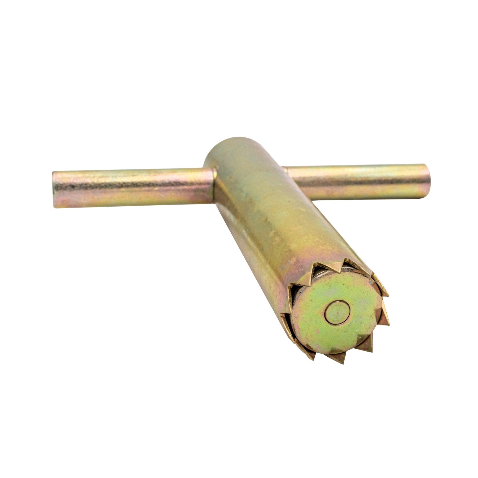 Tie Down Roof Core Cutter with Sharpened Steel Teeth, Zinc-Plated - 48575