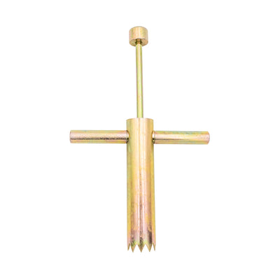 Tie Down Roof Core Cutter with Sharpened Steel Teeth, Zinc-Plated - 48575