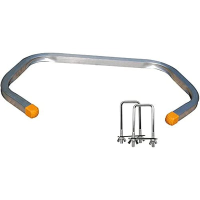 Tie Down Adjustable Corner Ladder Stabilizer, 18 in. Standoff, Aluminum - 48586