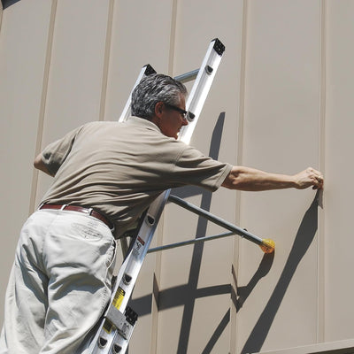 Tie Down 18.5 in. Stand-Off Extension Ladder Stabilizer, Pre-Galvanized Steel - 48589