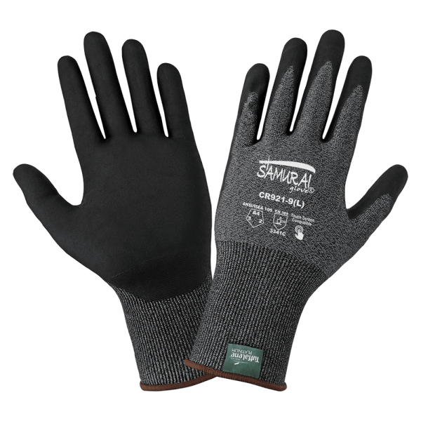 Global Glove Samurai Cut A4 Nitrile Palm Touchscreen Gloves - CR921 - 12 Pairs