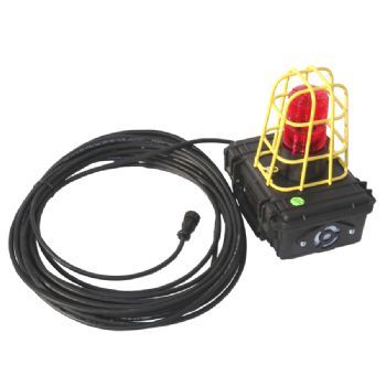 Air Systems High Intensity Audible Visual Alarm Box With 50 Foot Cable 9-12 Volts DC 50-ALMSTH