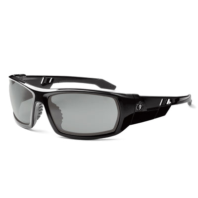 Ergodyne Skullerz ODIN Safety Glasses, Sunglasses - Polarized Lenses - Smoke Lens