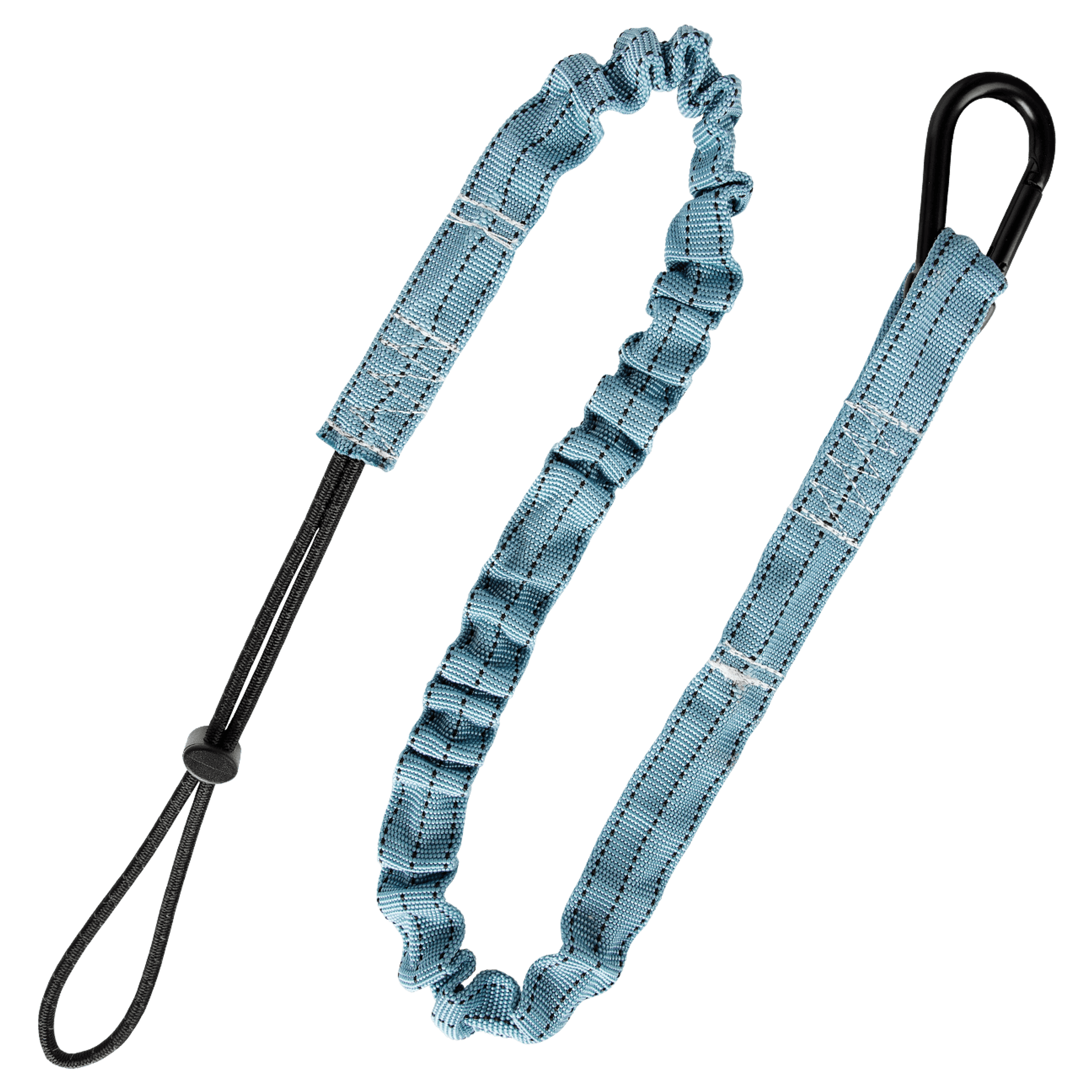 FallTech 15 lb Tool Tether with choke-on cinch-loop and steel carabiner 36" - 5027B
