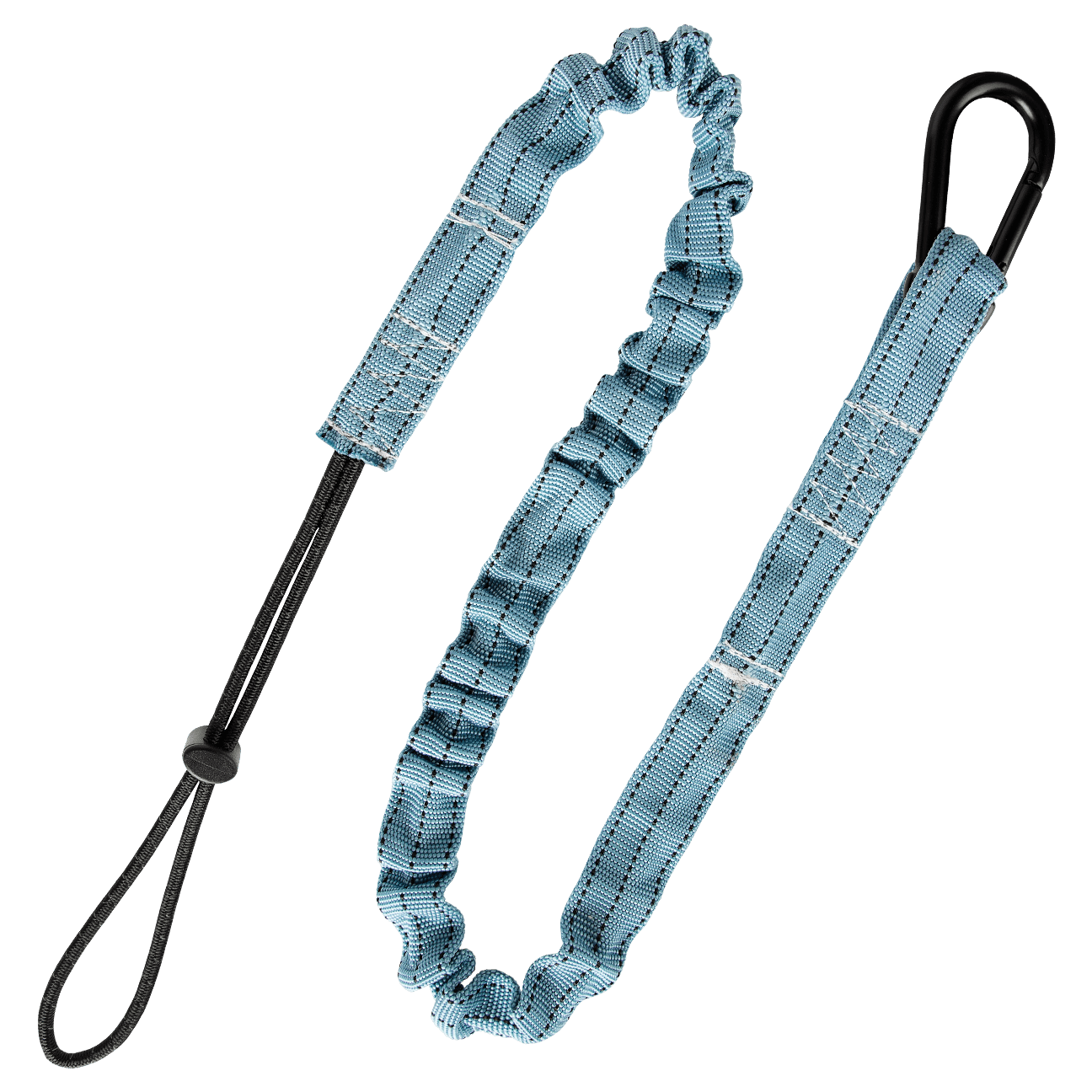FallTech 15 lb Tool Tether with choke-on cinch-loop and steel carabiner 36" - 5027B