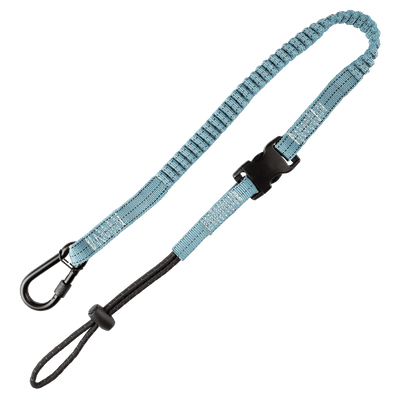 FallTech 5 lb Tool Tether with speed-clip choke-on cinch-loop and steel screwgate carabiner 36" 1/pk - 5027E