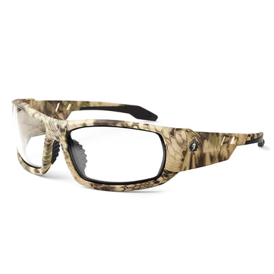 Ergodyne Skullerz ODIN Anti-Fog Safety Glasses, Sunglasses - Kryptek Highlander Frame