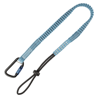 FallTech 15 lb Tool Tether with choke-on cinch-loop and aluminum twist-lock carabiner 36" - 5030A