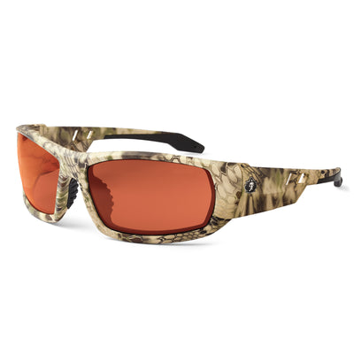 Ergodyne Skullerz ODIN Safety Glasses, Sunglasses - Polarized Lenses - Kryptek Highlander Frame