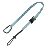 FallTech 5 lb Tool Tether with speed-clip choke-on cinch-loop and aluminum twist-lock carabiner 36" 1/pk - 5032A