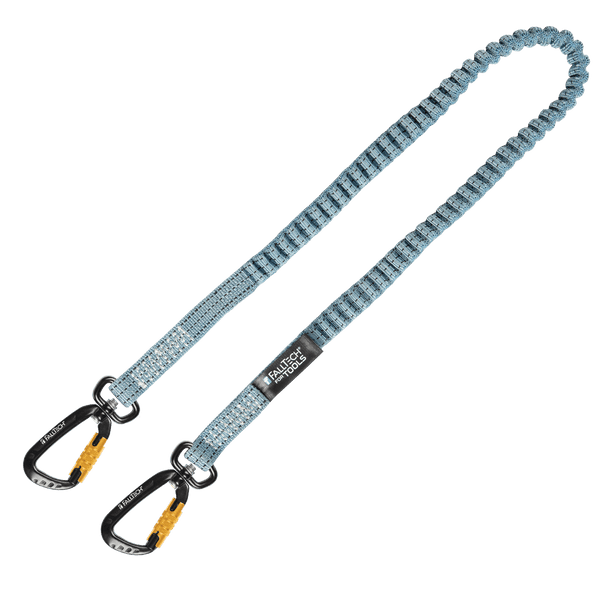 FallTech 15 lb Premium Tool Tether with Dual Aluminum Swivel Carabiners 1/pk - 5044A1
