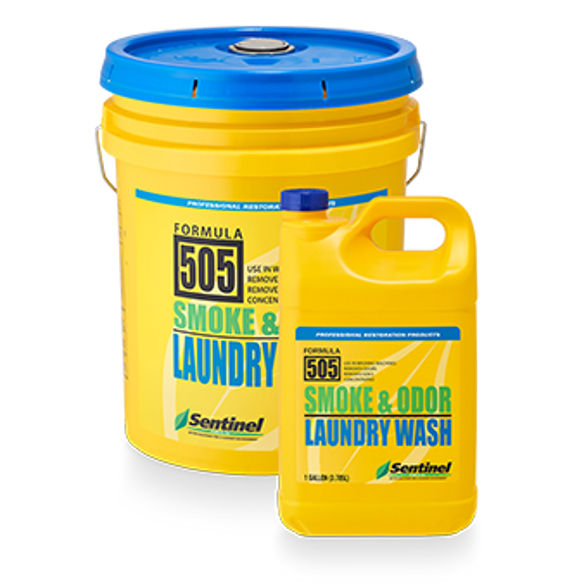 Sentinel 505 Smoke & Odor Laundry Wash - 5 Gallon Pail - 505/05