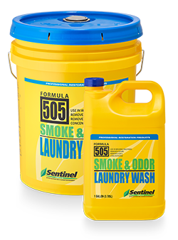 Sentinel 505 Smoke & Odor Laundry Wash - 5 Gallon Pail - 505/05
