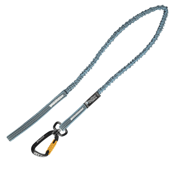 FallTech 5 lb Premium Tool Tether with Choke-on Web Loop and Aluminum Swivel Carabiner 1/pk - 5065A1