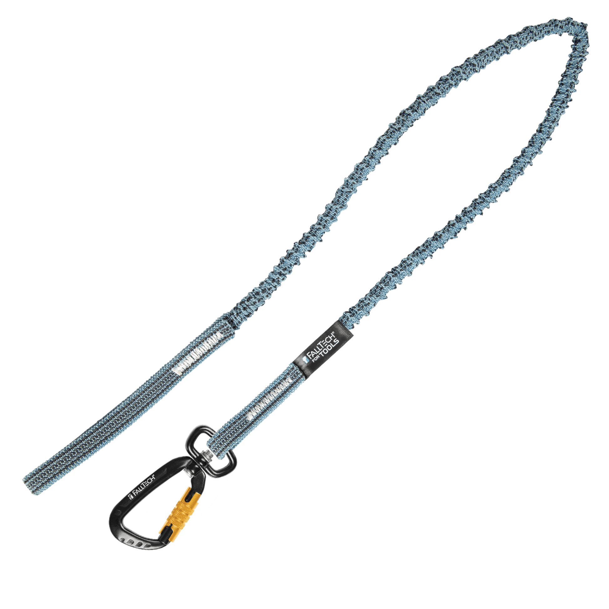 FallTech Tool Tethering Kit - 2 lb - Tape Measure with Stretch Web Tether - 5601B1