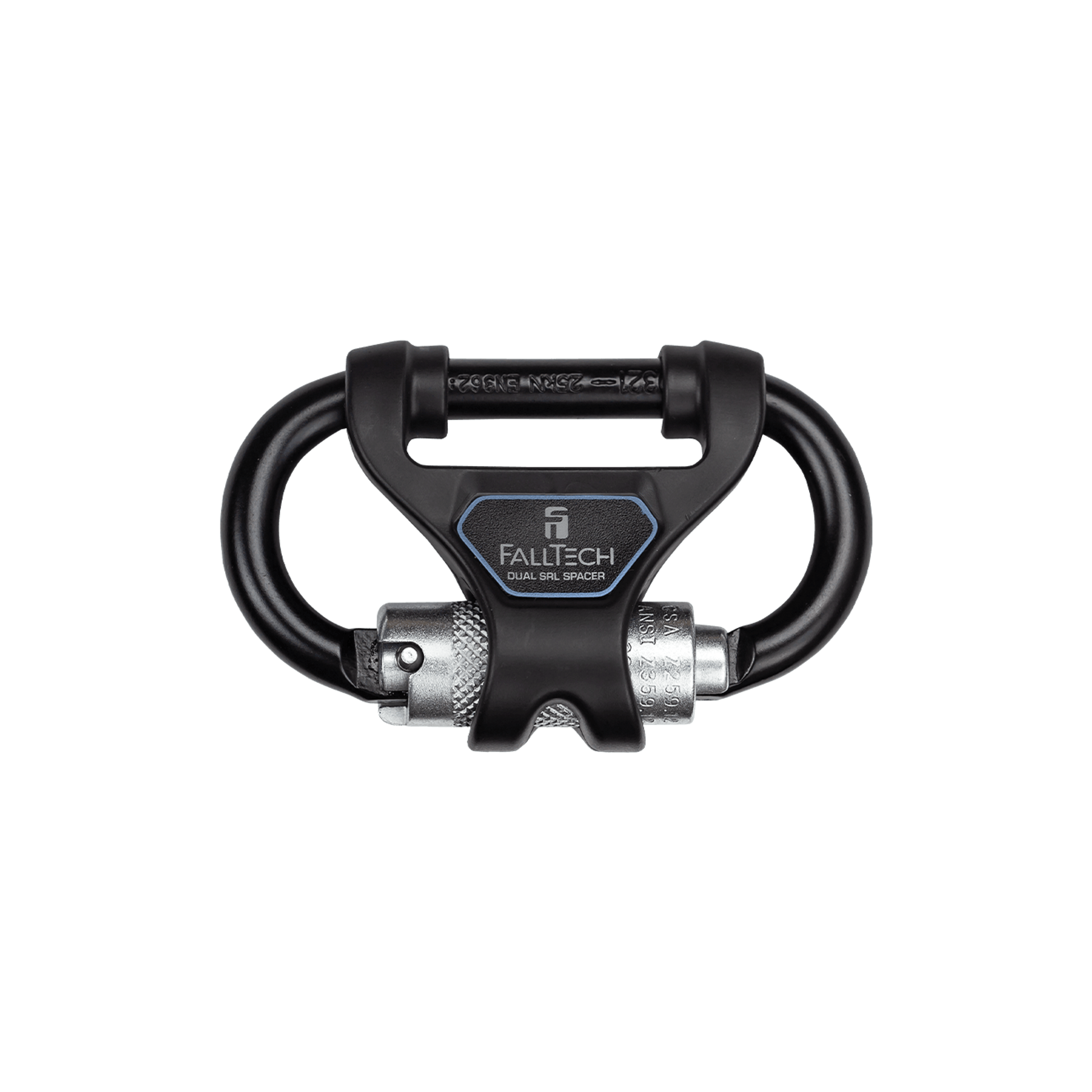 FallTech Alloy Steel Carabiner with Alignment Clip for Personal Twin SRLs - 5071