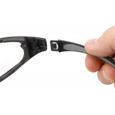 Gateway Swap Black Frame/Clear Anti- Fog Lens/Temples Attached (21GBX9) - Pair- 1 Pair