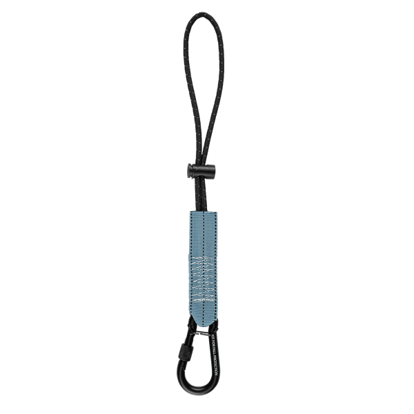 FallTech 5 lb Tool Attachment with choke-on cinch-loop and steel screwgate carabiner 5/pack - 5104A5