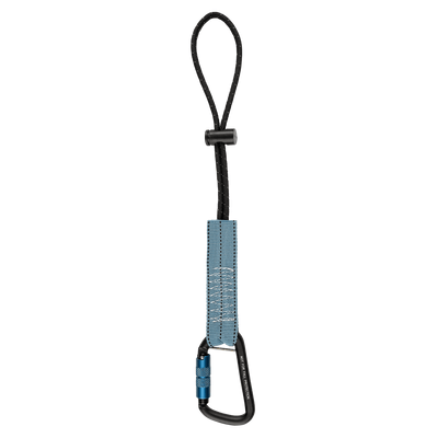 FallTech 5 lb Tool Attachment with choke-on cinch-loop and aluminum twist-lock carabiner 5/pack - 5106A5