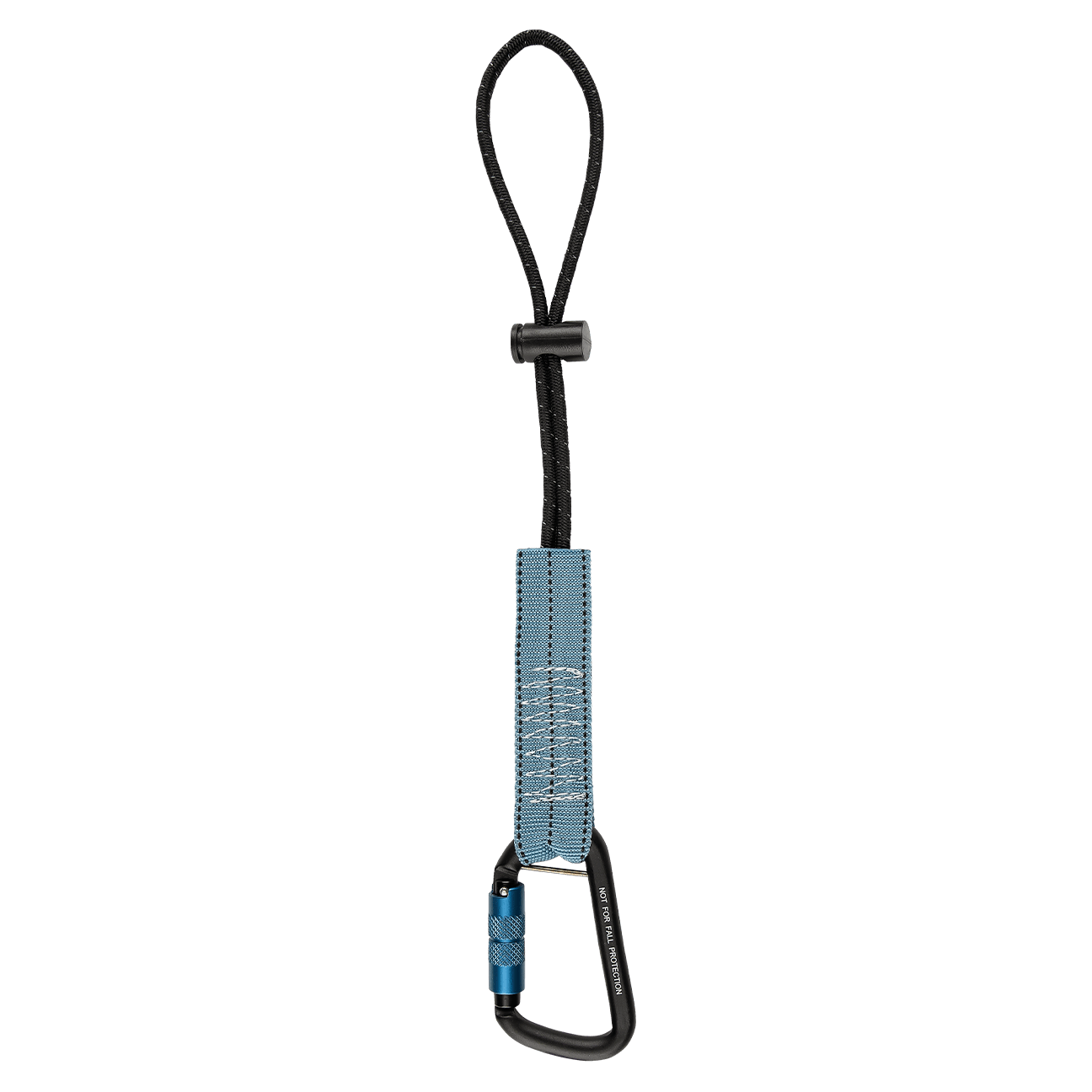 FallTech 5 lb Tool Attachment with choke-on cinch-loop and aluminum twist-lock carabiner 5/pack - 5106A5