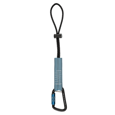 FallTech 5 lb Tool Attachment with choke-on cinch-loop and aluminum twist-lock carabiner 5/pack - 5106A5