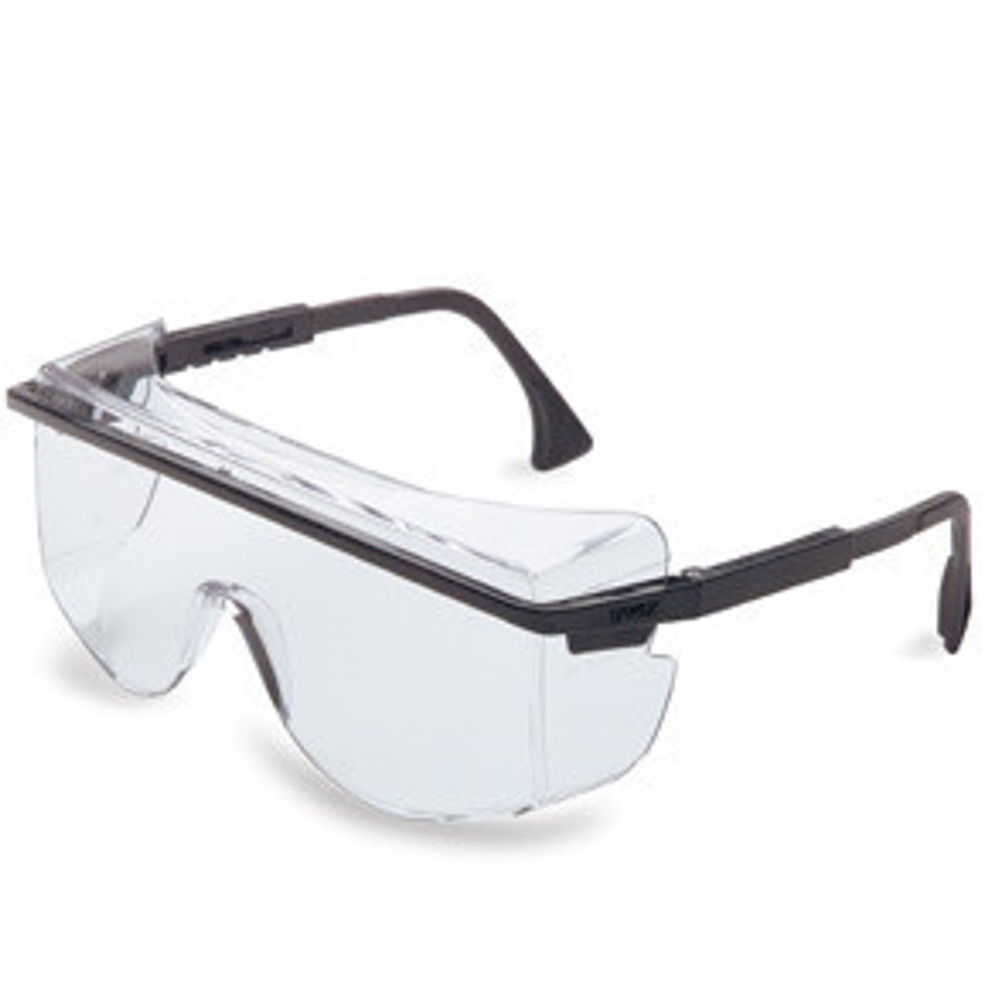 Uvex Astro OTG 3001 Black/Clear Anti Fog - S2500C - 1 Pair