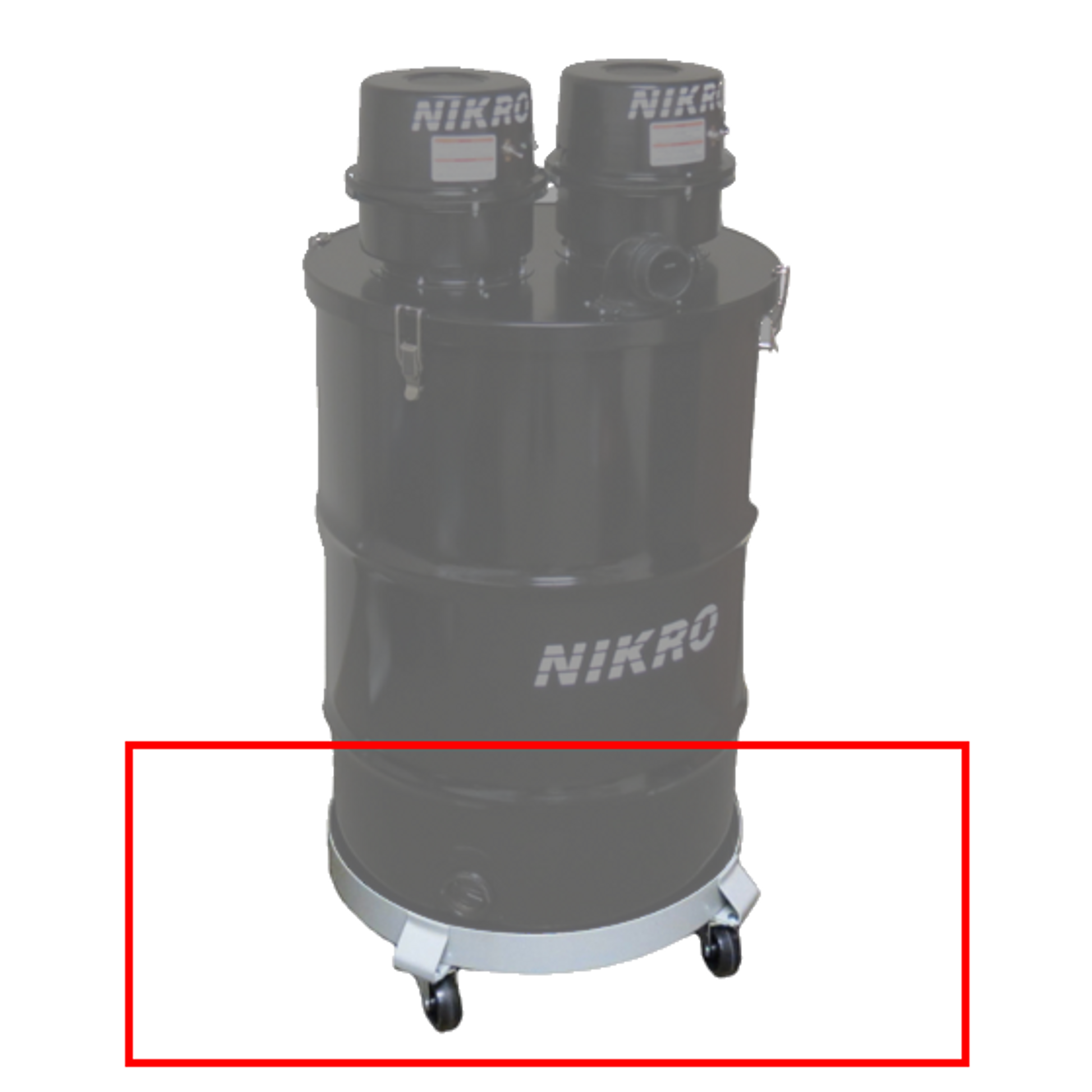Nikro Drum Dolly for 55 Gallon Vacs - 520326