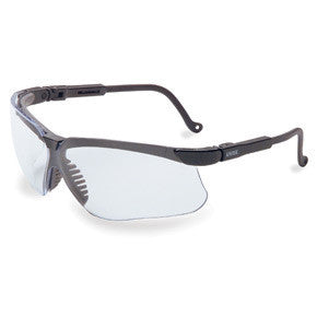 Uvex Genesis Black Frame/Clear Lens Anti Fog - S3200X - 1 Pair