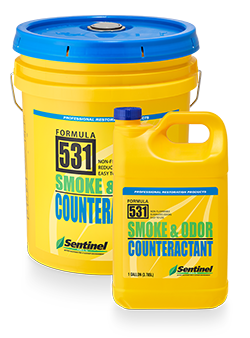 Sentinel 531 Smoke & Odor Counteractant - Case of Four-1 Gallon - 531/4-1