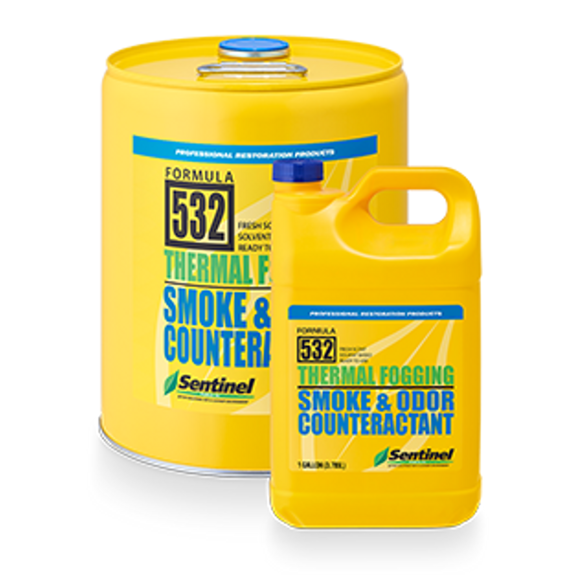 Sentinel 532 Thermal Fogging Odor Counteractant - Case of Four-1 Gallon - 532/4-1